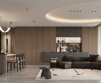 Modern A Living Room-ID:961390976