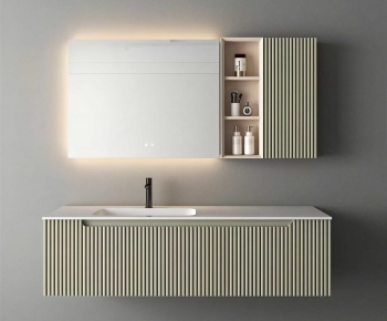 Modern Bathroom Cabinet-ID:880145073