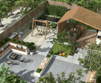 Modern Courtyard/landscape-ID:129447948