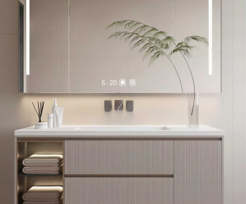 Modern Bathroom Cabinet-ID:397937062