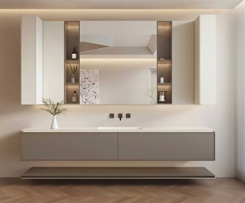 Modern Bathroom Cabinet-ID:515044934