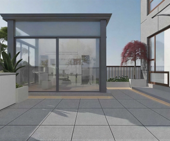Modern Courtyard/landscape-ID:119453918