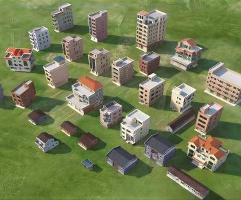 Modern Architectural Bird's-eye View Planning-ID:105319043