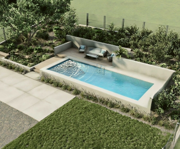 Modern Swimming Pool-ID:316443929