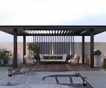 Modern Courtyard/landscape-ID:382071975