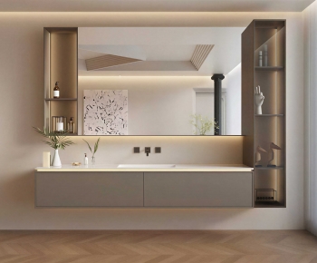 Modern Bathroom Cabinet-ID:945622922