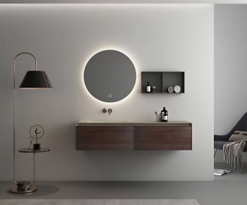 Modern Bathroom Cabinet-ID:487382892