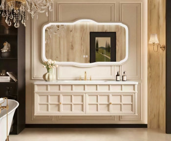 Modern Bathroom Cabinet-ID:377469121