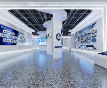 Modern Exhibition Hall-ID:976278073