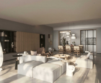 Modern A Living Room-ID:284408099