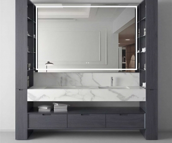 Modern Bathroom Cabinet-ID:432456026