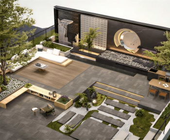 Modern Courtyard/landscape-ID:441649072
