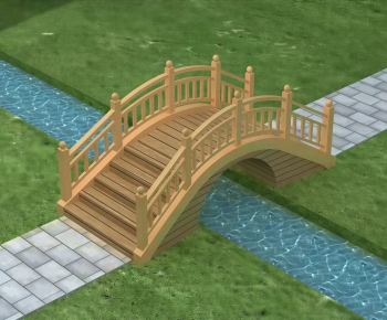 New Chinese Style Bridge-ID:287233119