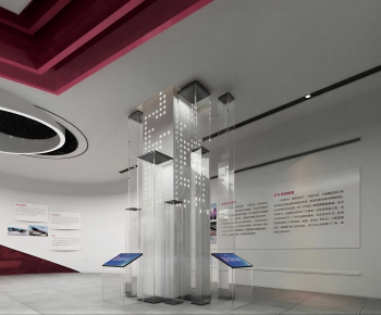 Modern Exhibition Hall-ID:464839941