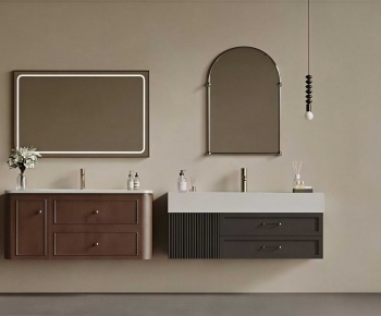 French Style Bathroom Cabinet-ID:953778035