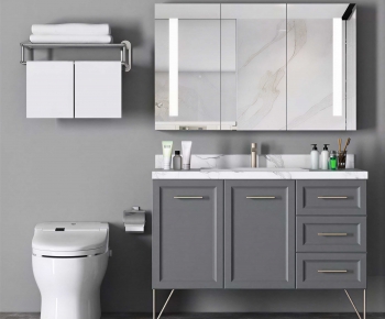 Modern Bathroom Cabinet-ID:703403003