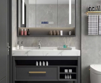 Modern Bathroom Cabinet-ID:286879524