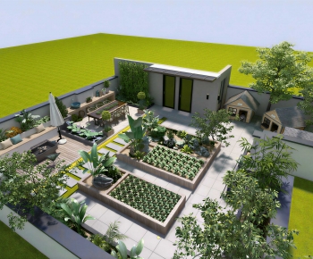 Modern Courtyard/landscape-ID:682912113