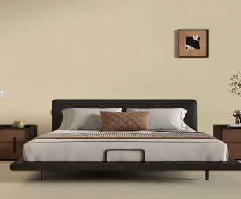Modern Double Bed-ID:644994971