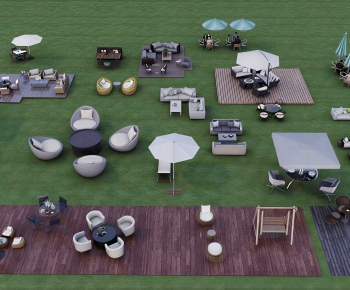 Modern Outdoor Tables And Chairs-ID:280402902