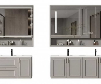 Modern Bathroom Cabinet-ID:223264937