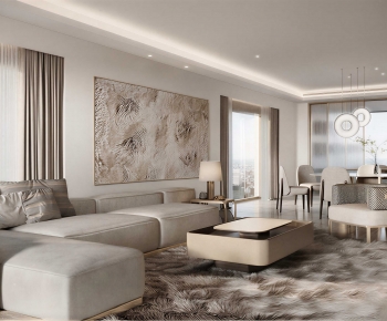 Modern A Living Room-ID:796210814