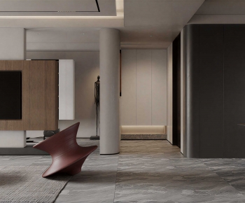 Modern A Living Room-ID:487303026