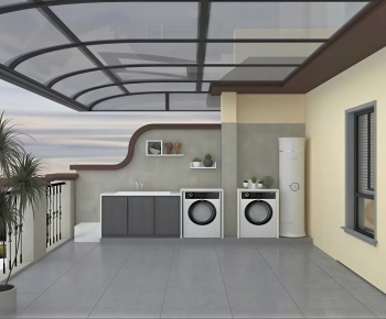 Modern Balcony-ID:463171043