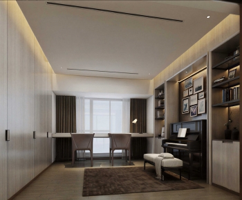Modern Piano Room-ID:114490036