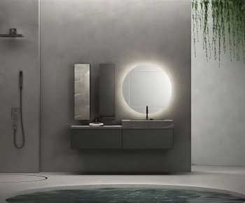 Modern Bathroom Cabinet-ID:661159042