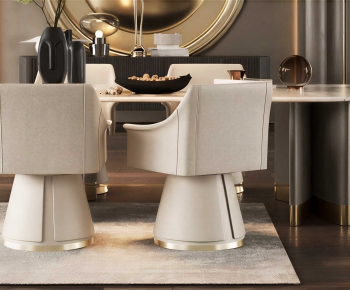 Modern Dining Table And Chairs-ID:446960925