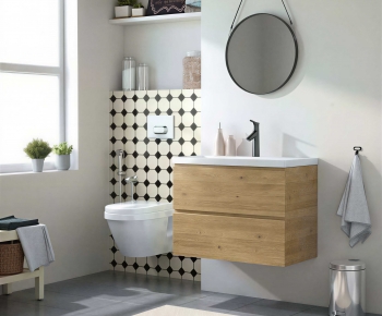 Modern Bathroom Cabinet-ID:745699884
