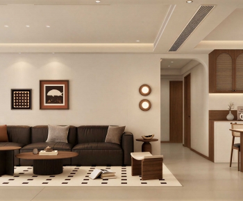 Modern A Living Room-ID:190973047