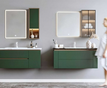 Modern Bathroom Cabinet-ID:240932947