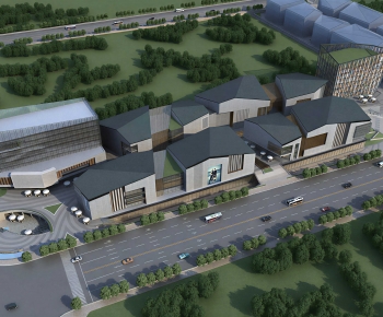 Modern Commercial Street-ID:642721899