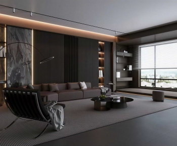 Modern A Living Room-ID:541305079