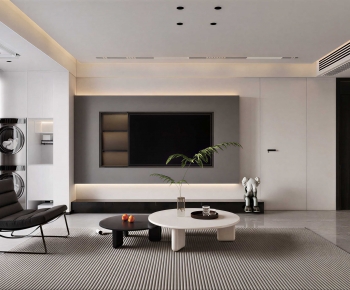 Modern A Living Room-ID:437194115