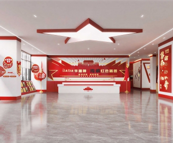 Modern Exhibition Hall-ID:968066932