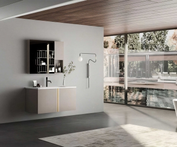Modern Bathroom Cabinet-ID:979105004