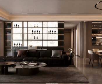 Modern A Living Room-ID:171698099