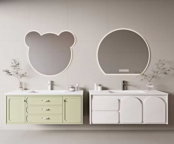 Modern Bathroom Cabinet-ID:274501092