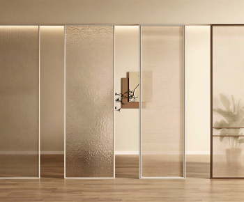 Modern Glass Screen Partition-ID:108750107