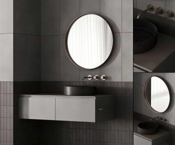 Modern Bathroom Cabinet-ID:482513907