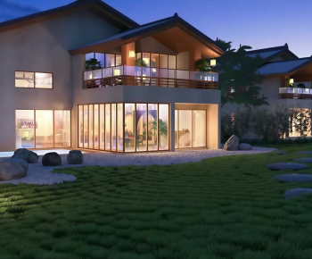 Japanese Style Courtyard/landscape-ID:544862034