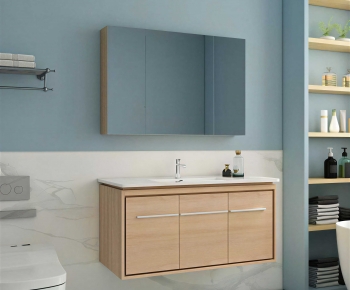 Modern Bathroom Cabinet-ID:446465029