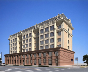 European Style Residential Building-ID:295284996