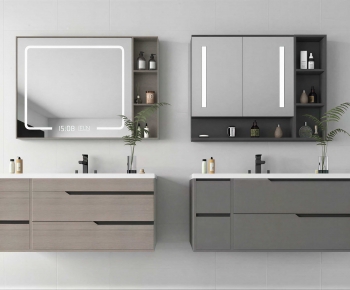 Modern Bathroom Cabinet-ID:656995066