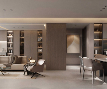 Modern A Living Room-ID:510869983