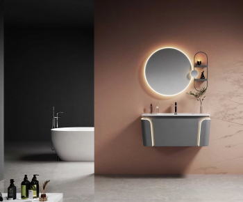 Modern Bathroom Cabinet-ID:586896905