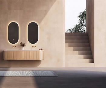 Modern Bathroom Cabinet-ID:724581008